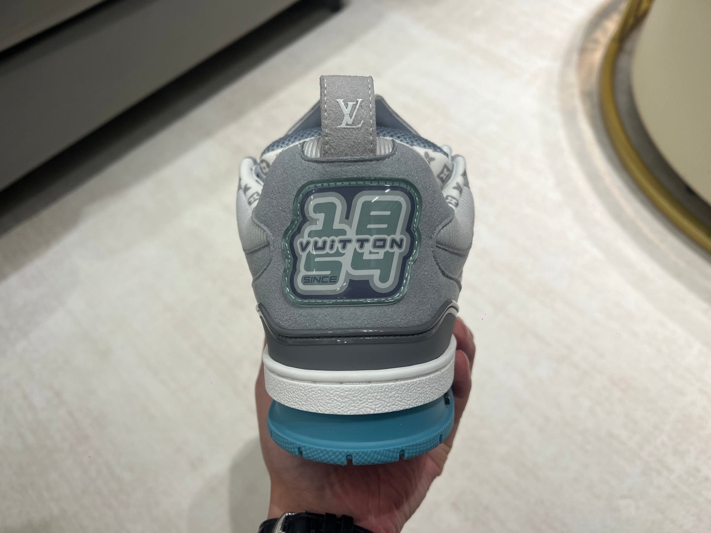 Louis Vuitton Skate Sneaker Luxury Grey