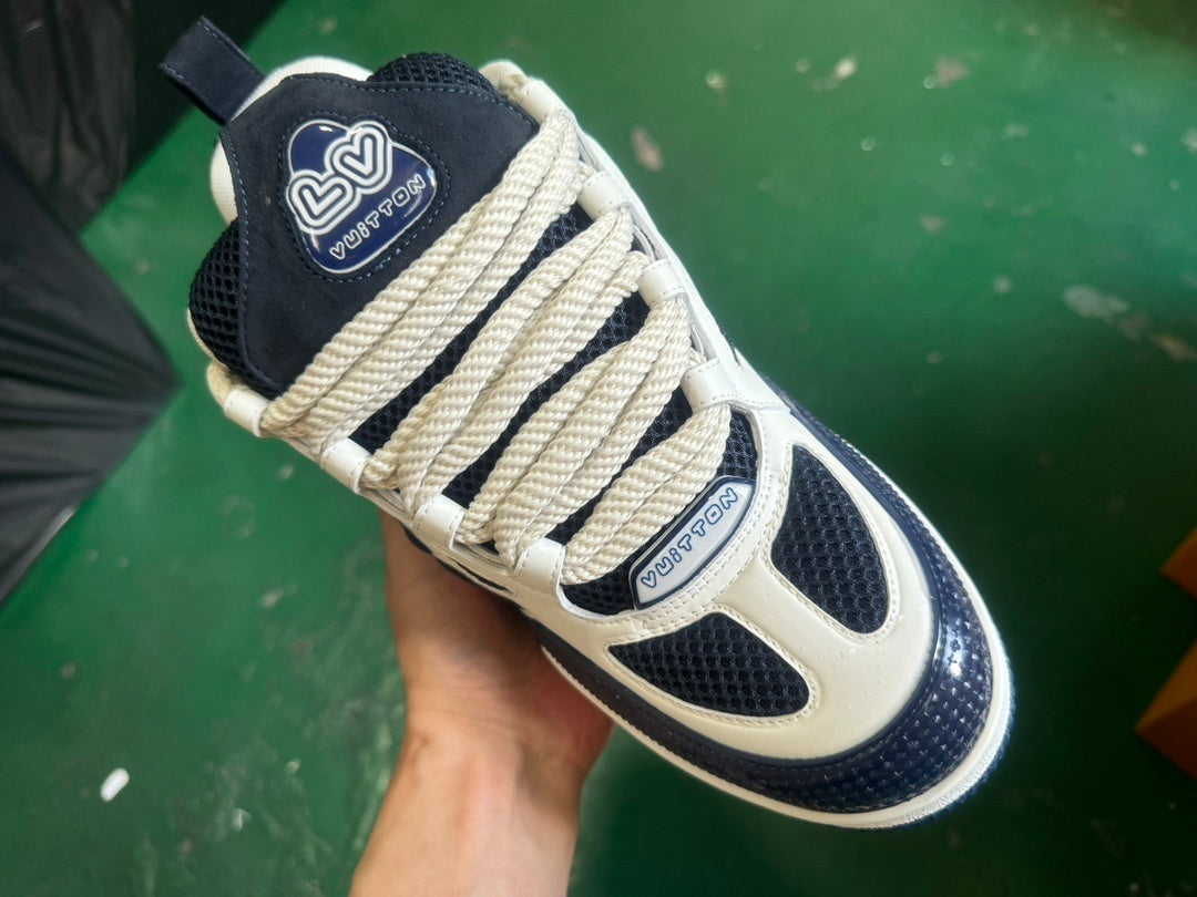 Louis Vuitton Skate Sneaker Navy White