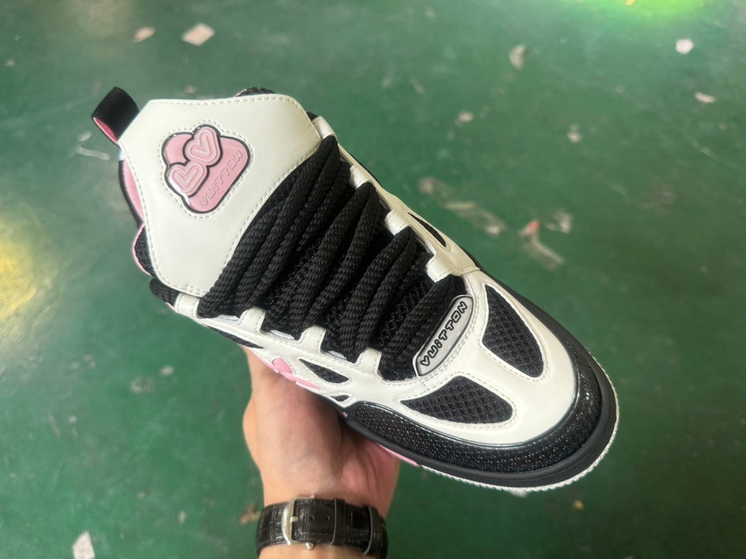 Louis Vuitton Skate Sneaker Pink Black