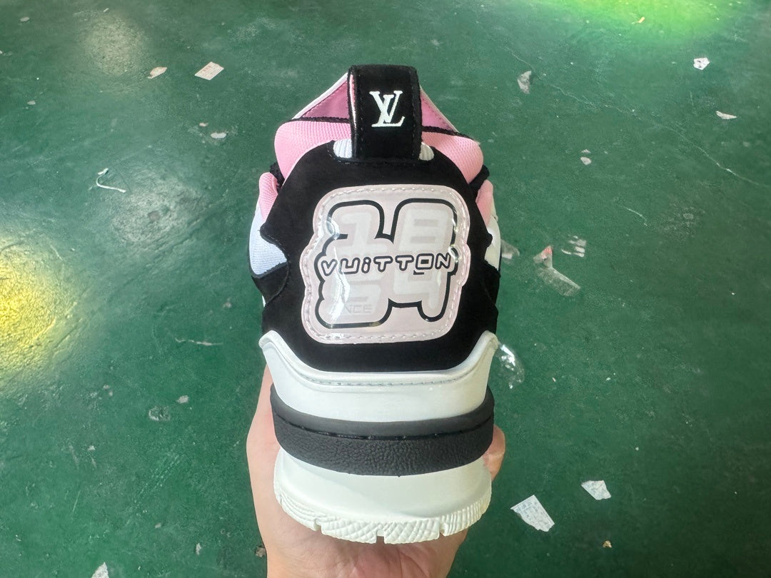 Louis Vuitton Skate Sneaker Pink Black