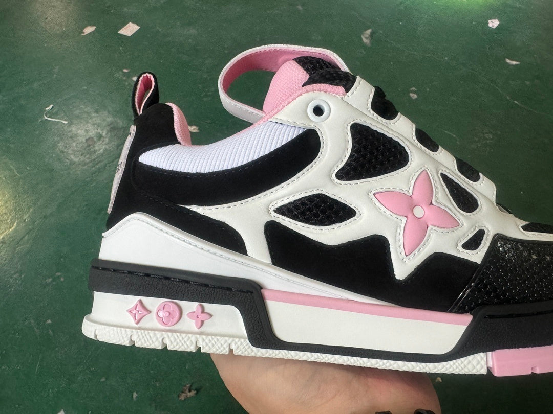 Louis Vuitton Skate Sneaker Pink Black