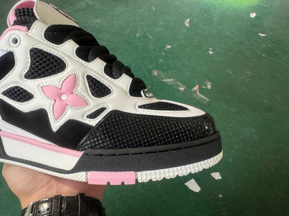 Louis Vuitton Skate Sneaker Pink Black