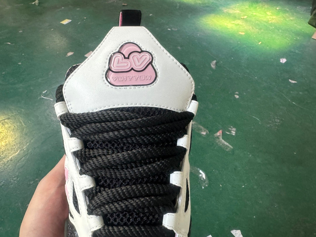 Louis Vuitton Skate Sneaker Pink Black