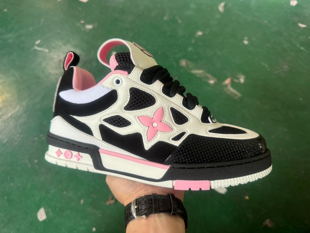 Louis Vuitton Skate Sneaker Pink Black