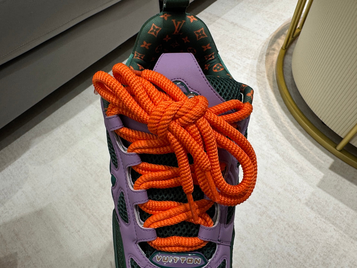 Louis Vuitton Skate Sneaker Purple Green