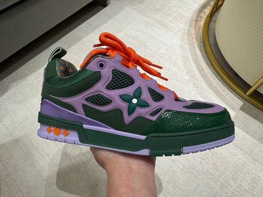 Louis Vuitton Skate Sneaker Purple Green