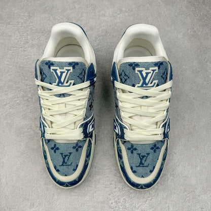 Louis Vuitton Trainer Sneaker Blue