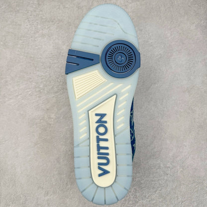 Louis Vuitton Trainer Sneaker Blue