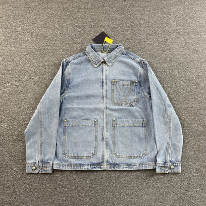 Louis Vuitton Workwear Denim Jacket Indigo