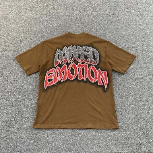 Mixed Emotion Apocalypse Tee Brown