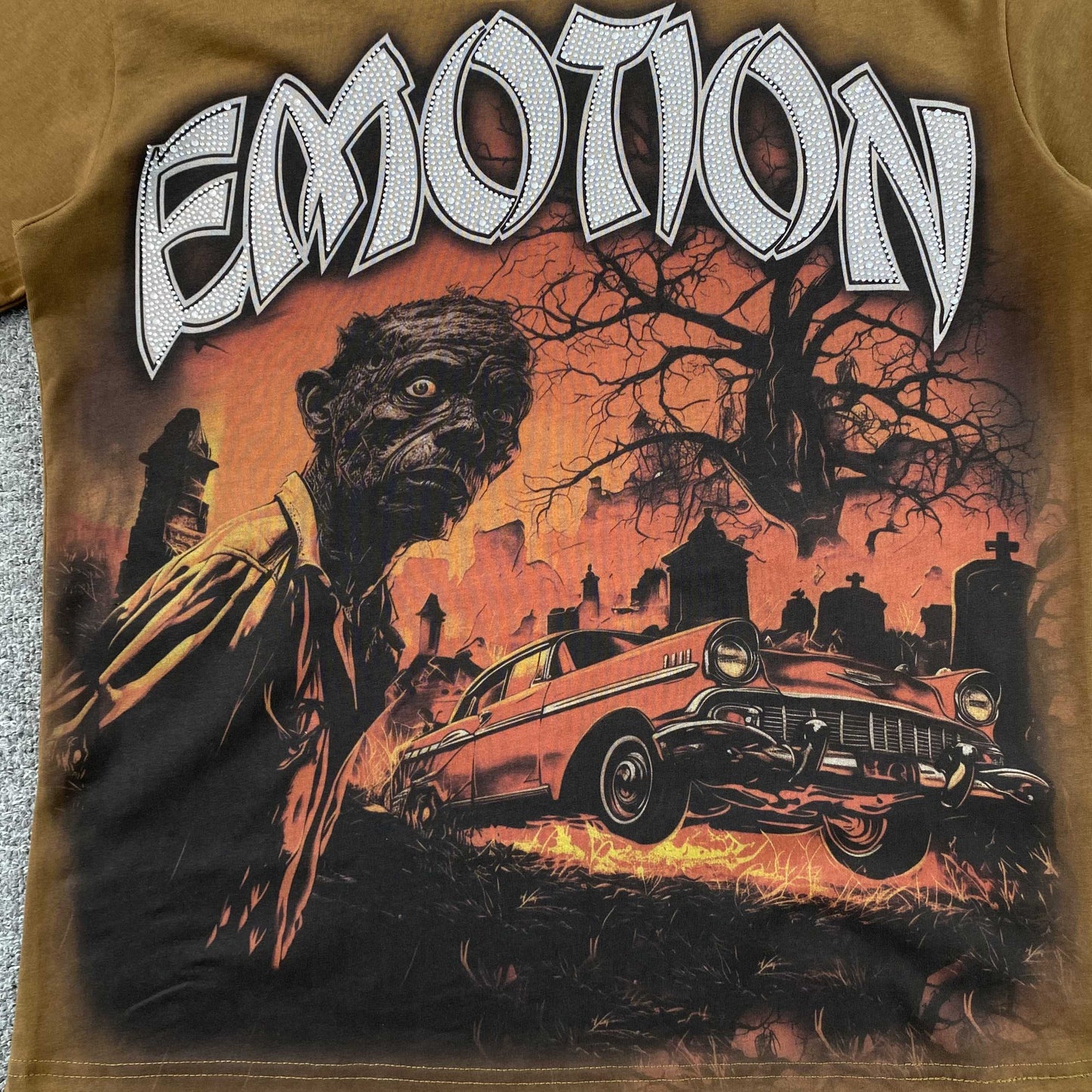 Mixed Emotion Apocalypse Tee Brown
