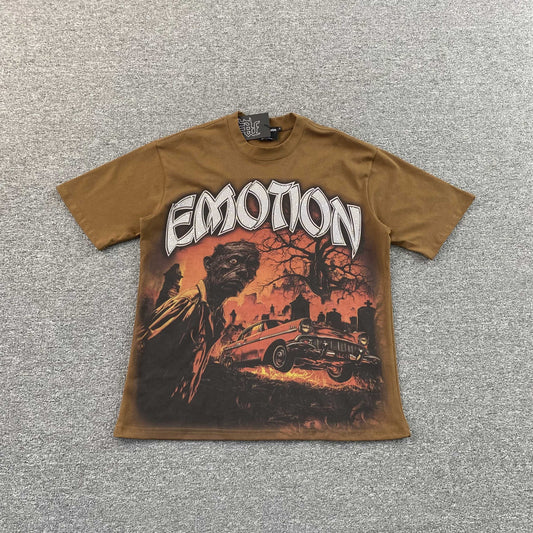 Mixed Emotion Apocalypse Tee Brown