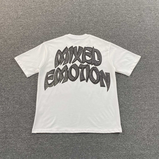 Mixed Emotion Arch Angel Tee White