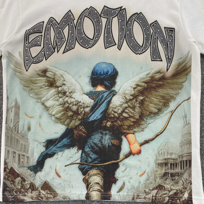 Mixed Emotion Arch Angel Tee White