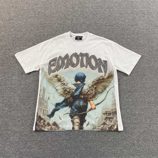 Mixed Emotion Arch Angel Tee White