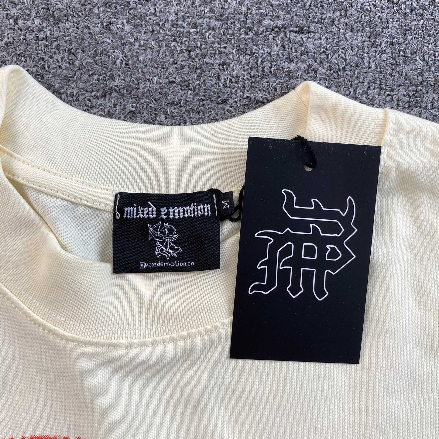 Mixed Emotion Art Club Long Sleeve Tee Cream