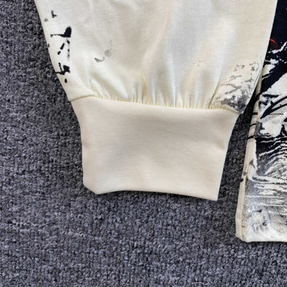 Mixed Emotion Art Club Long Sleeve Tee Cream
