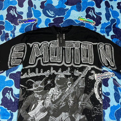 Mixed Emotion Astro Long Sleeve Tee Black