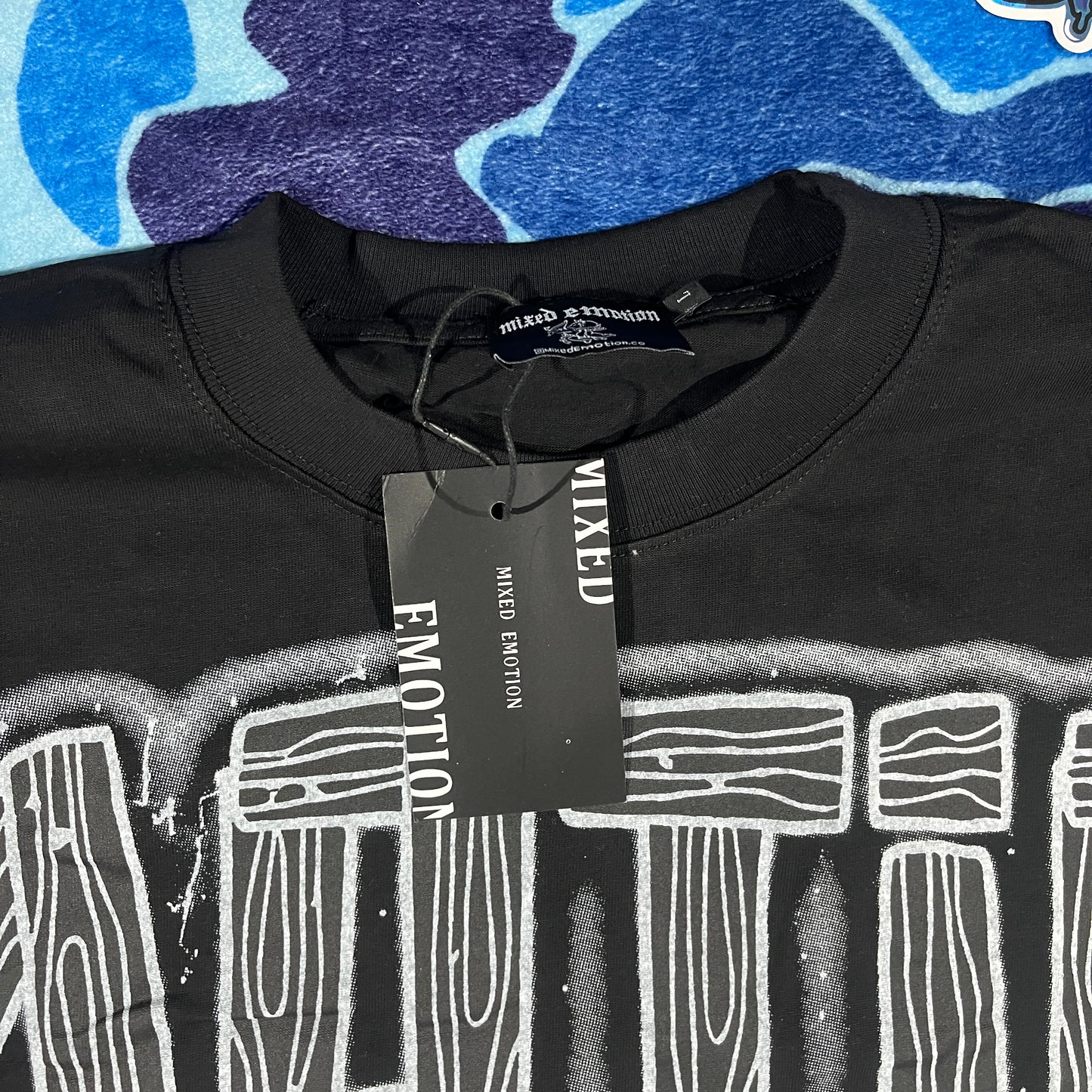 Mixed Emotion Astro Long Sleeve Tee Black