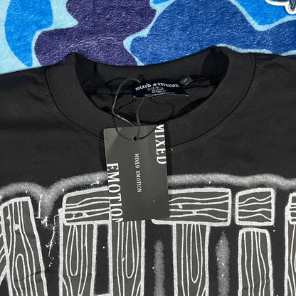 Mixed Emotion Astro Long Sleeve Tee Black