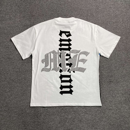 Mixed Emotion Astronaut Rhinestone Tee White