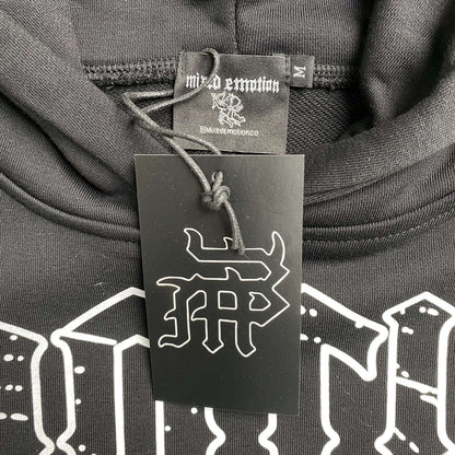 Mixed Emotion Blinded Hoodie Black