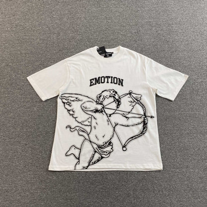 Mixed Emotion Blur Tee White