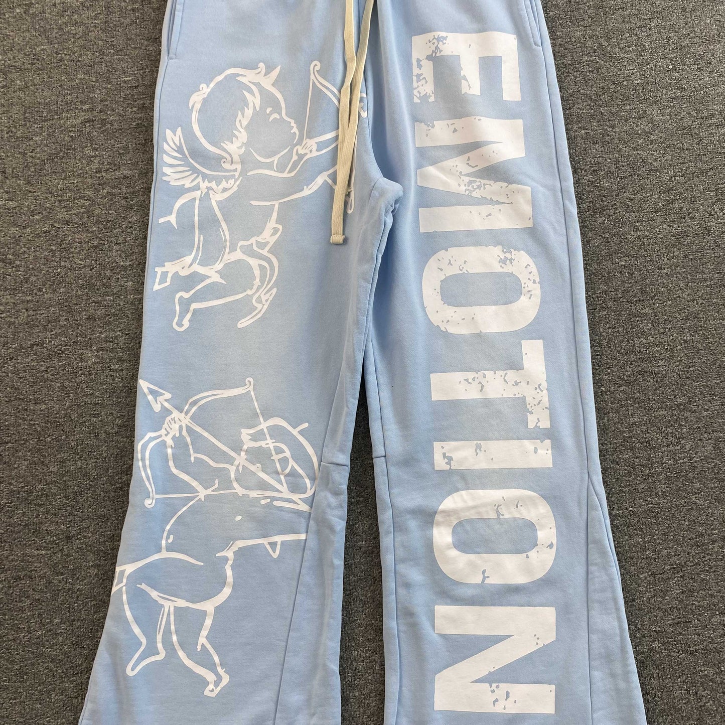 Mixed Emotion Cupid Sweatpants Skyblue