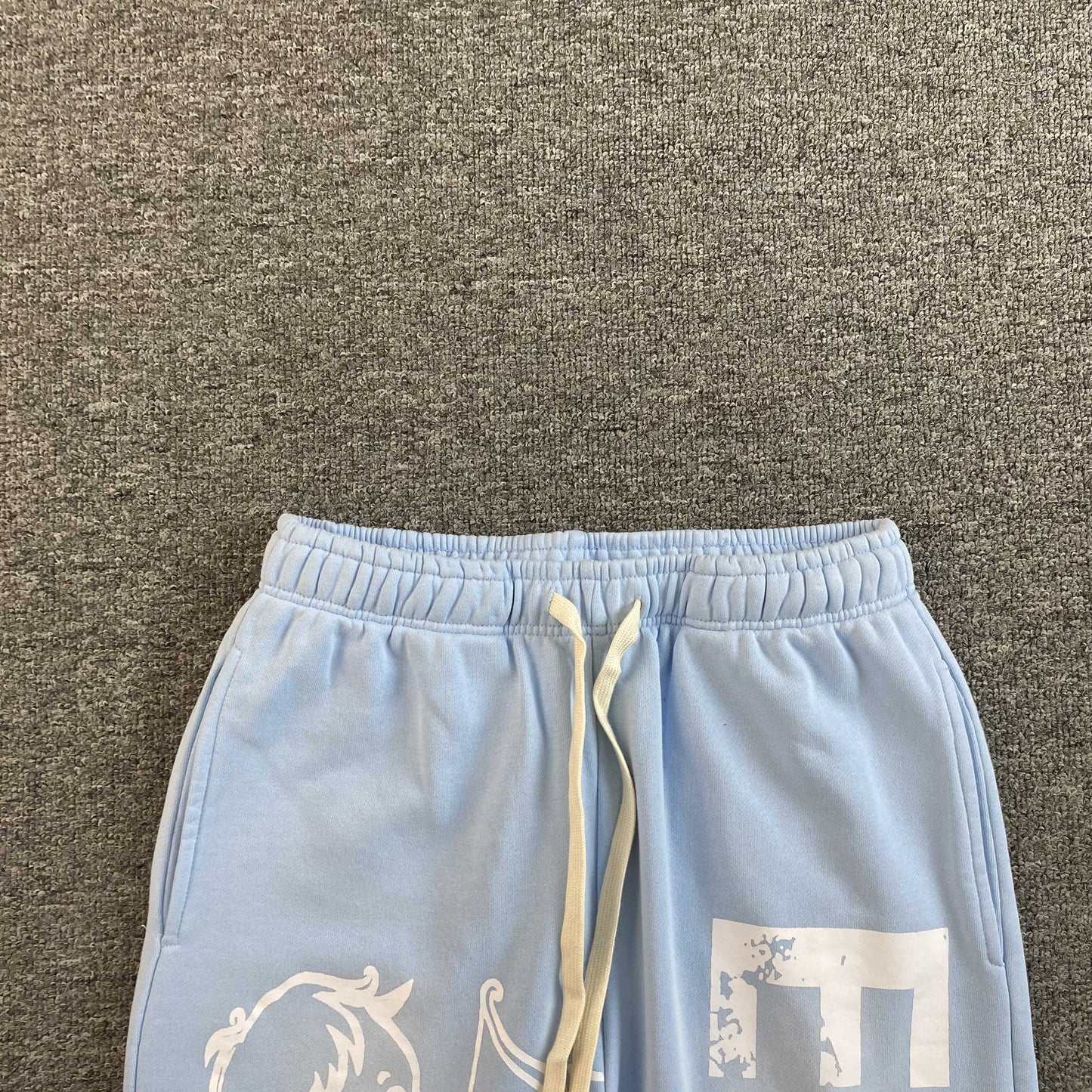 Mixed Emotion Cupid Sweatpants Skyblue