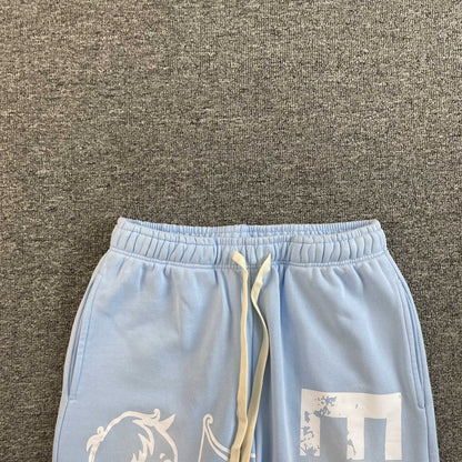 Mixed Emotion Cupid Sweatpants Skyblue