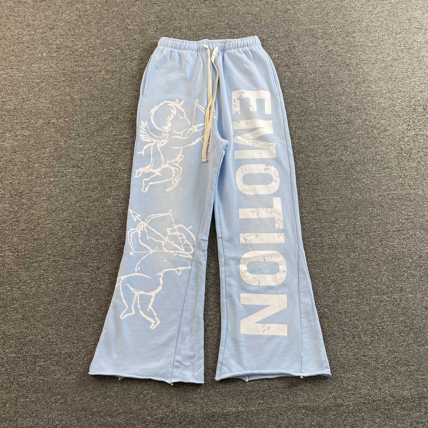 Mixed Emotion Cupid Sweatpants Skyblue