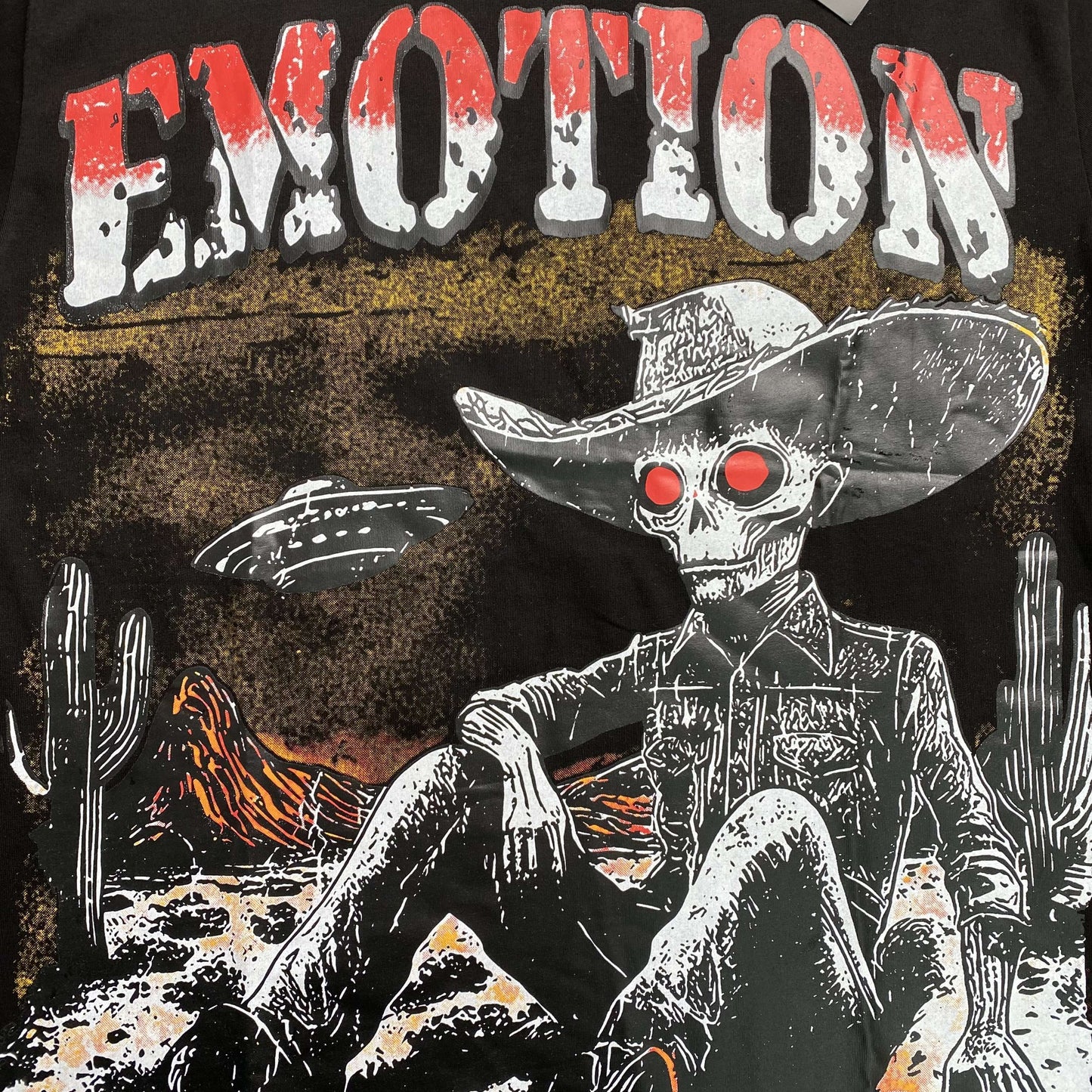 Mixed Emotion Deserted Tee Black