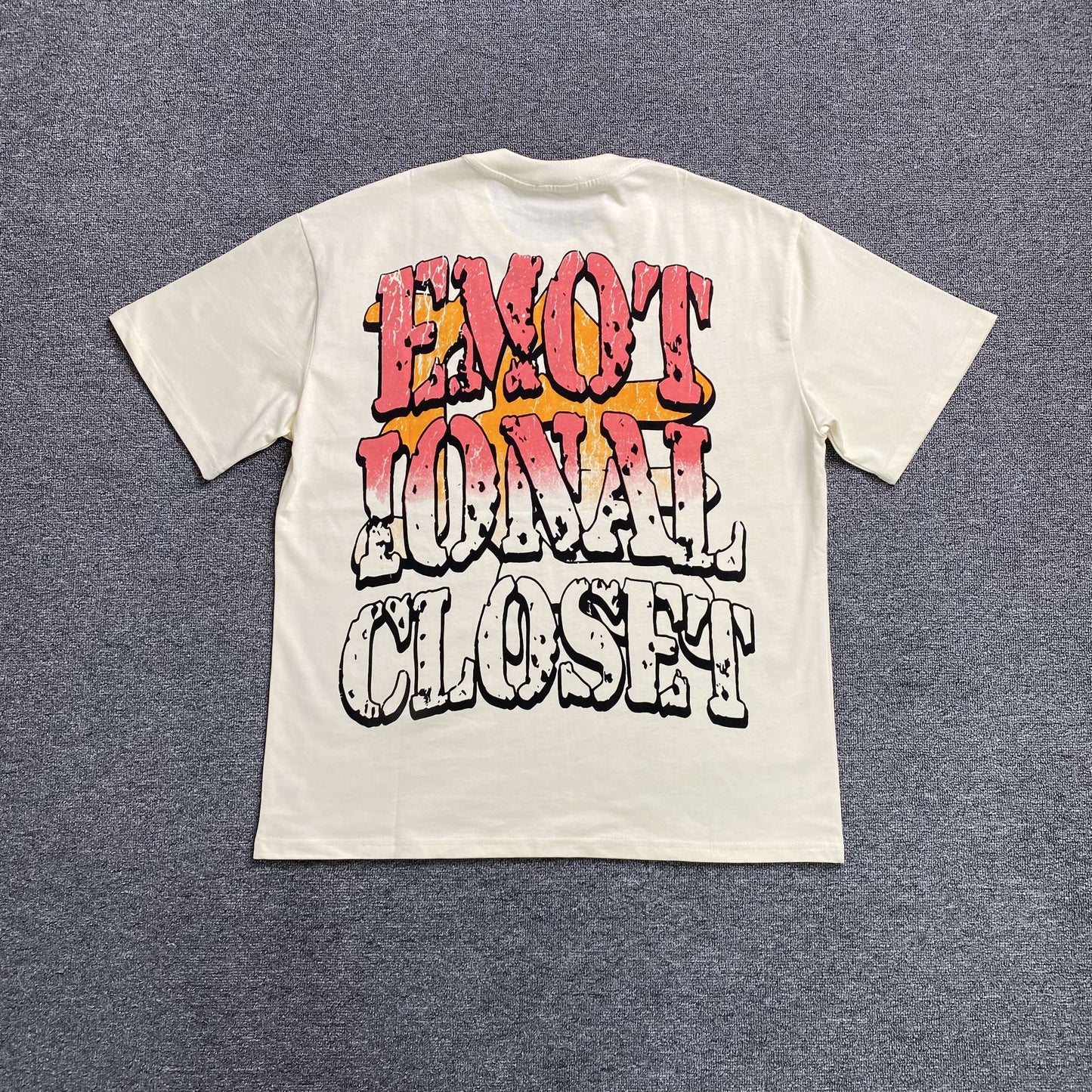 Mixed Emotion Deserted Tee Cream
