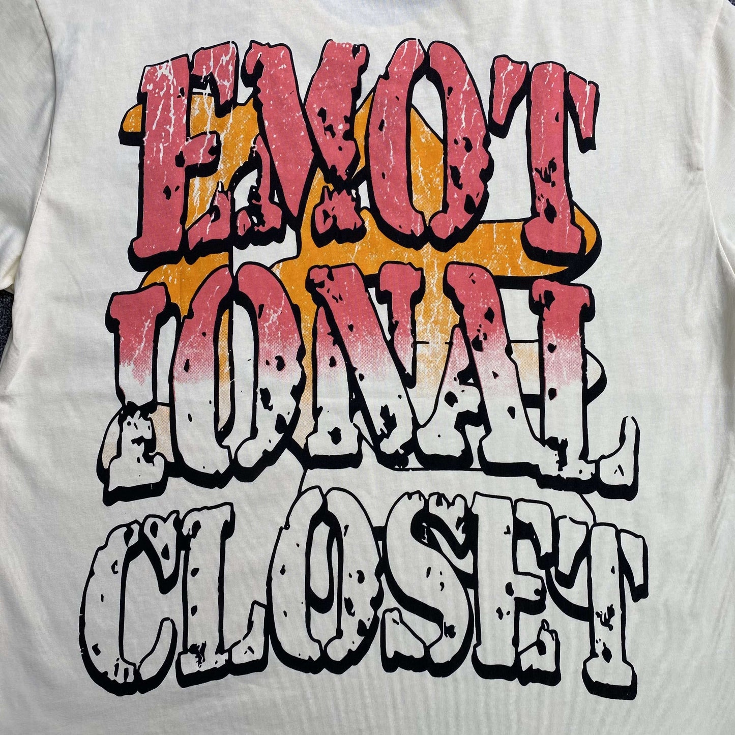 Mixed Emotion Deserted Tee Cream