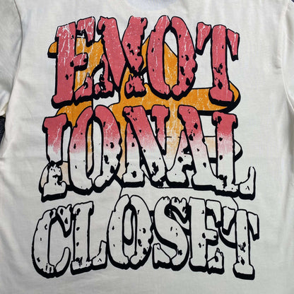 Mixed Emotion Deserted Tee Cream