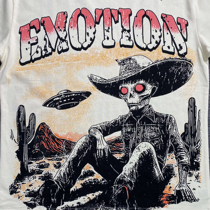 Mixed Emotion Deserted Tee Cream