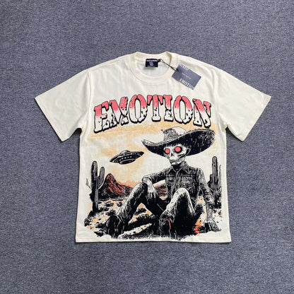 Mixed Emotion Deserted Tee Cream