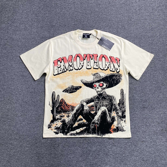 Mixed Emotion Deserted Tee Cream
