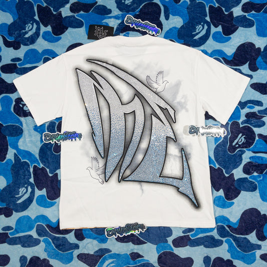 Mixed Emotion Dove Tee White