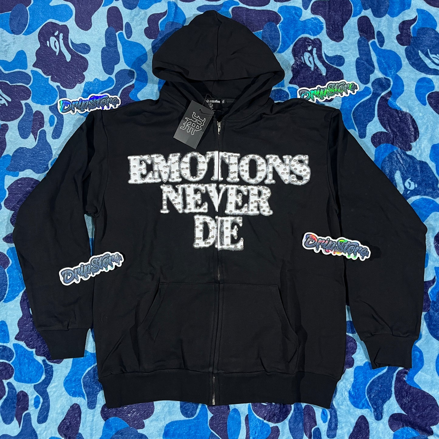 Mixed Emotion End Jacket Black