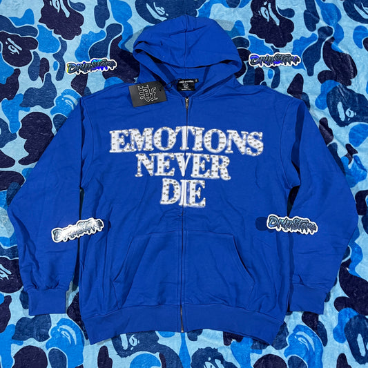 Mixed Emotion End Jacket Blue