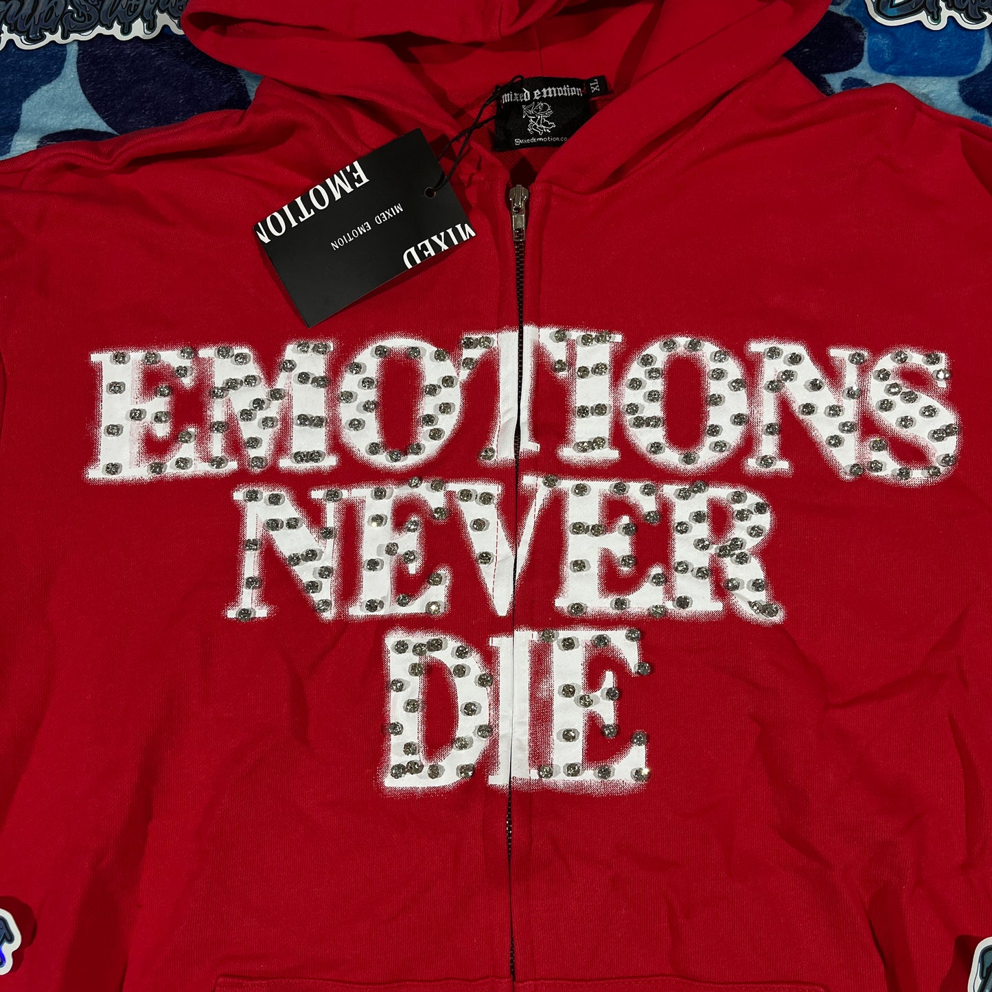 Mixed Emotion End Jacket Red