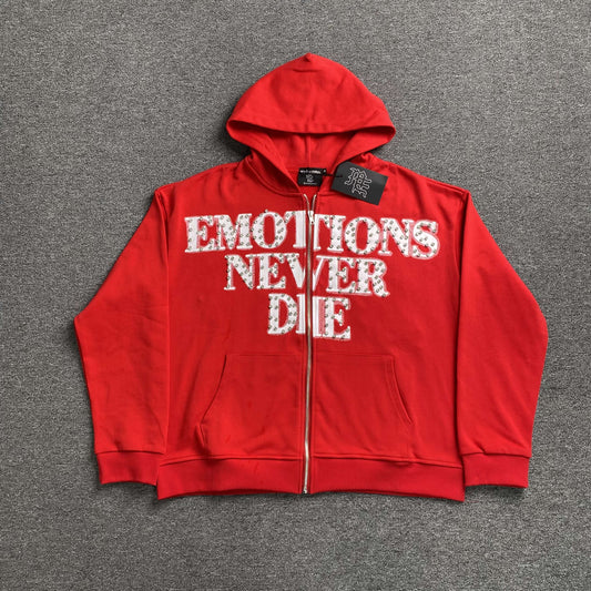 Mixed Emotion End Jacket Red