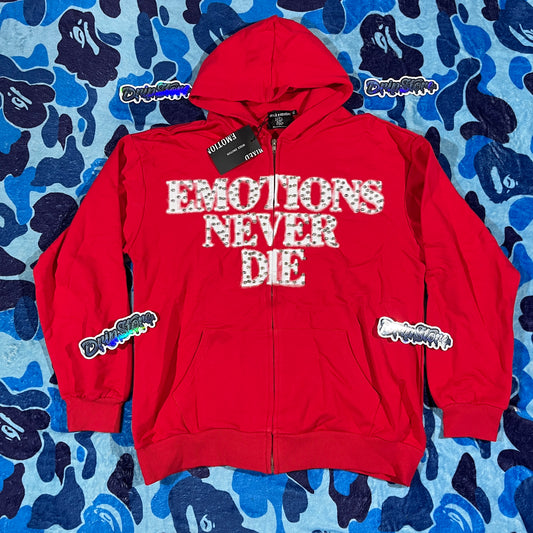 Mixed Emotion End Jacket Red