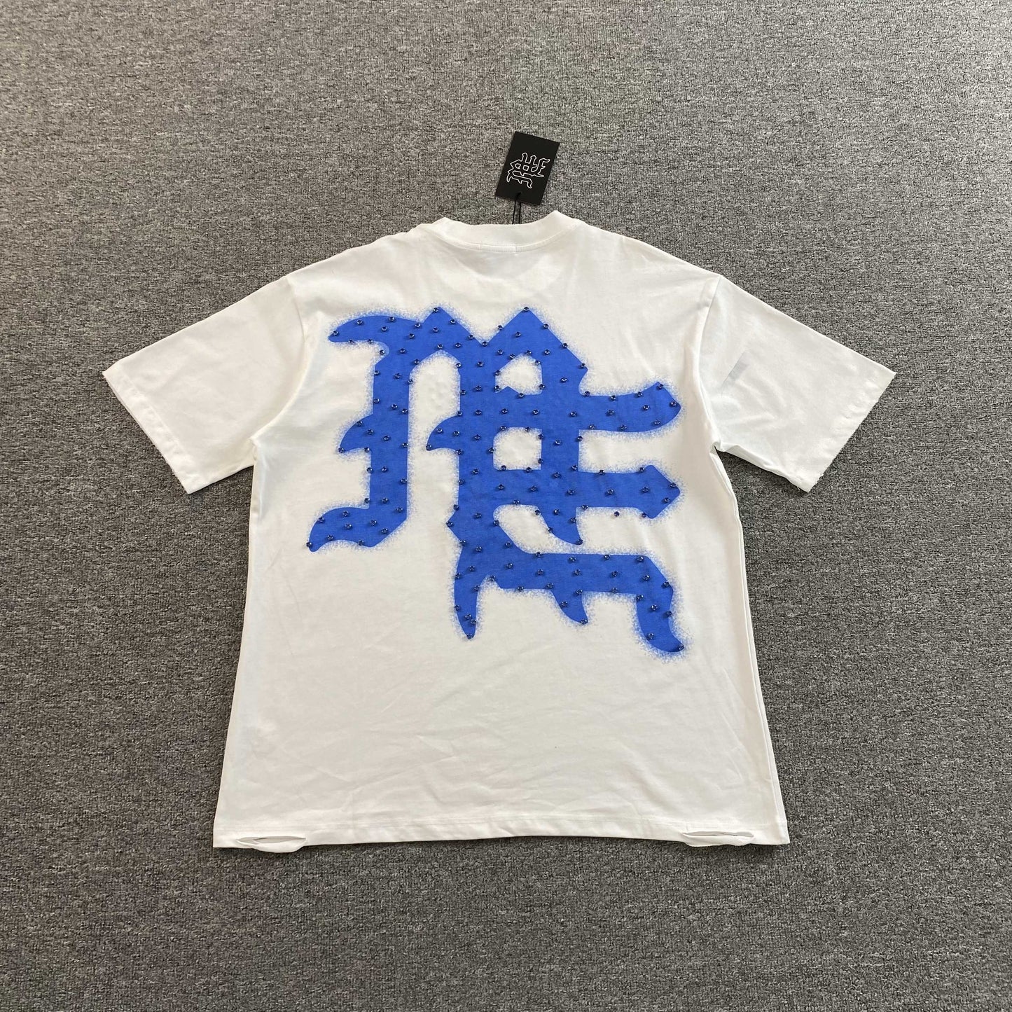 Mixed Emotion End Tee White