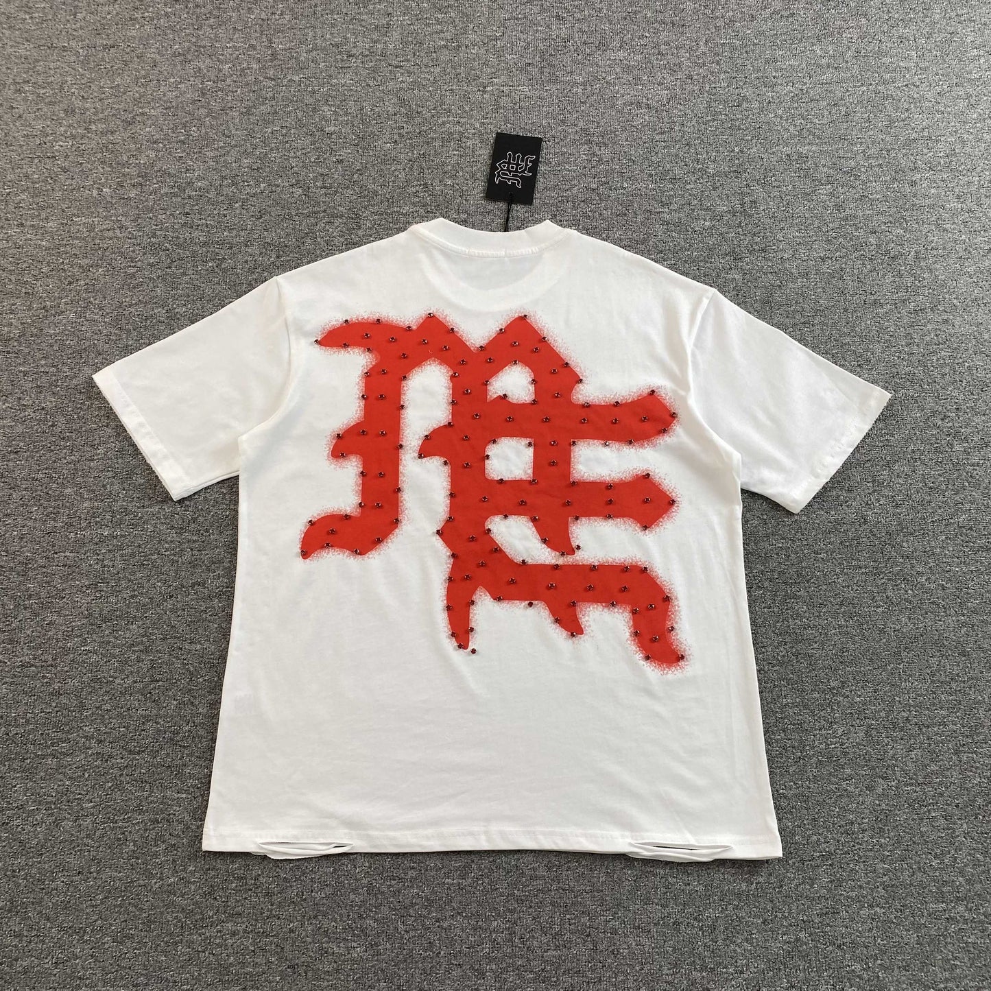 Mixed Emotion End Tee White