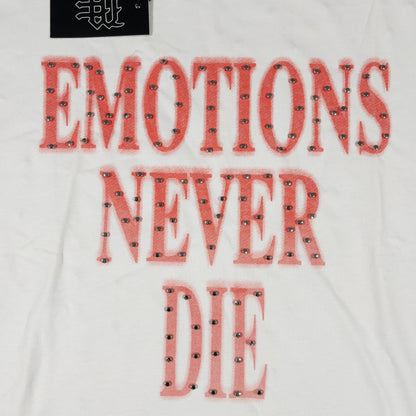 Mixed Emotion End Tee White