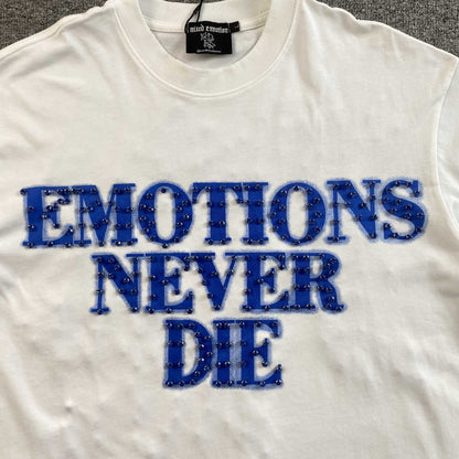 Mixed Emotion End Tee White