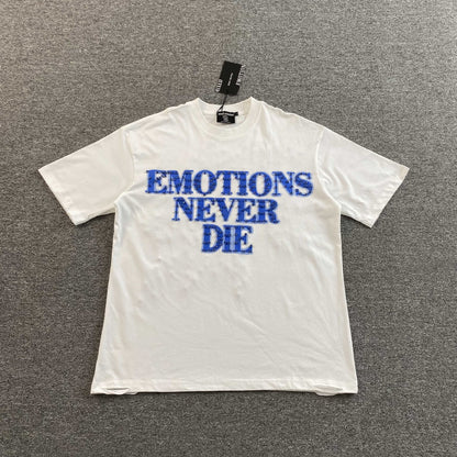 Mixed Emotion End Tee White