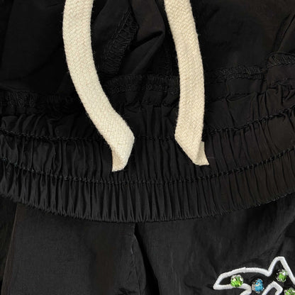 Mixed Emotion Gems Sweatpants Black